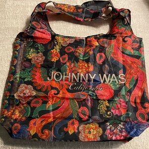 *NEW DESIGN* Johnny Was Fold up Tote Bag